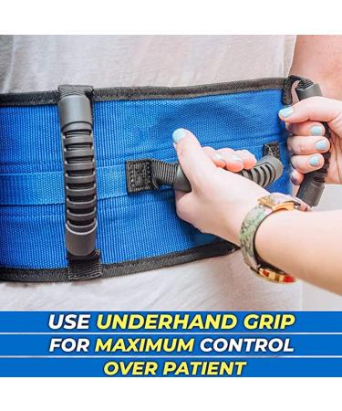 Transfer Gear Belt Passelnation - Multifunctional Care Belts for Seniors | 5 Handle Gait Aid for Safe Walking & Mobility - Buy Online on GoSupps.com