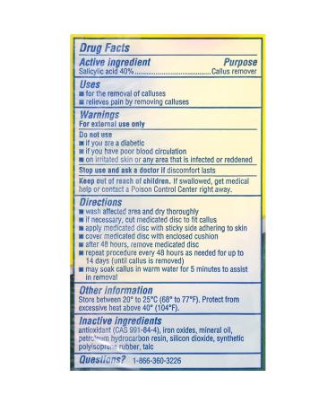Dr. Scholl's Extra Thick Callus Removers - 4 Cushions each (Pack of 3) - Buy Online on GoSupps.com