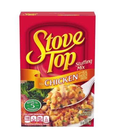 Stove Top Chicken Stuffing Mix (6 oz Box) CHICKEN 6 Ounce (Pack of 1)