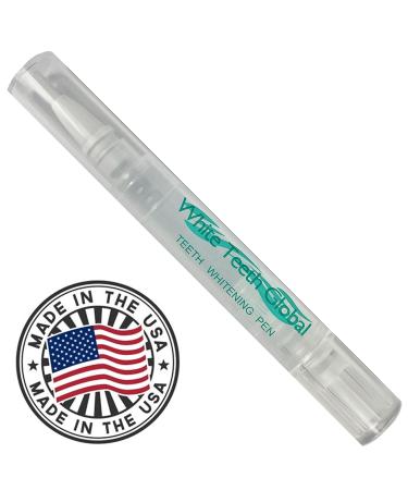 XL Teeth Whitening Pen 4cc (not 2cc) with 20+ uses of 22% Carbamide Peroxide Tooth Whitener Stain Remover Gel. Natural Mint  no Sensitivity  Made in The USA.