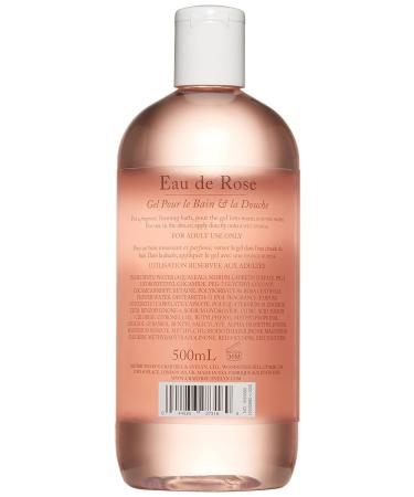 Crabtree & Evelyn Rosewater Bath and Shower Gel - 16.9 Fl Oz - Buy Online on GoSupps.com