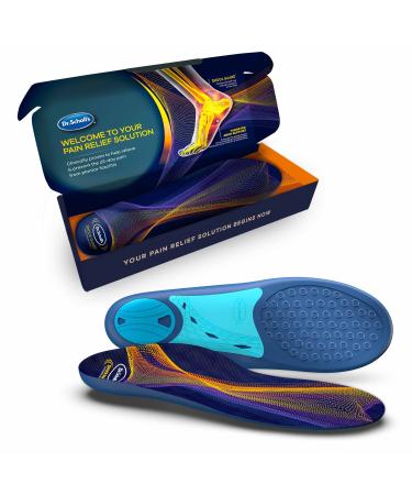 Dr. Scholl's Plantar Fasciitis Sized to Fit Pain Relief Insoles // Shoe Inserts with Arch Support for Men and Women, 1 Count Men's 10.5-11 / Women's 11.5 -12