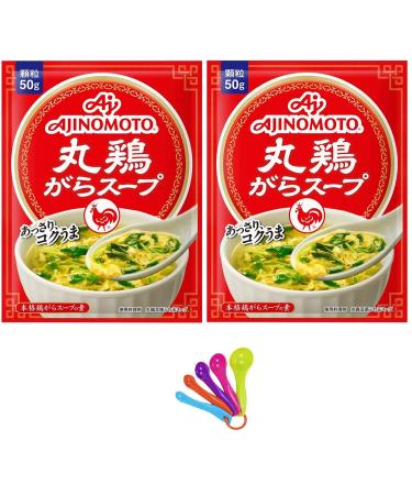 Ajinomoto Torigara Soup Base  1.7 oz x 2 Packs including mesuring spoon