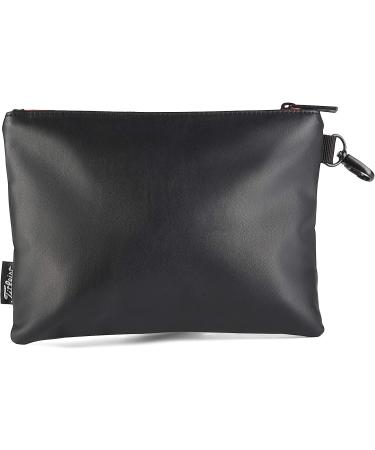 Titleist Professional Golf Pouch - Black | Travel Gear Zippered Pouch - Buy Online on GoSupps.com