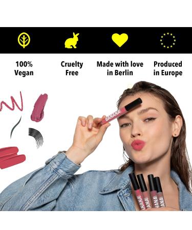 Banana Beauty Semi Matte Liquid Lipstick - OH-LA-Licious Bright Pink | 10h Long-Lasting Moisture Protection & Volume | Buy Internationally - Buy Online on GoSupps.com
