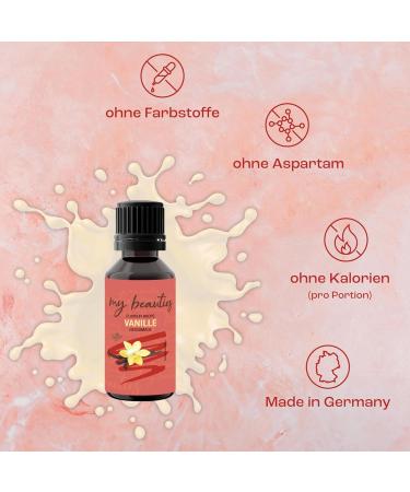 Buy My Beauties Vanilla Flavour Drops 30ml - Sugar-Free & Low-Calorie Aroma for Food - International Shipping Available - Buy Online on GoSupps.com