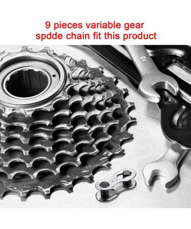 Hotop 8 Pairs Bicycle Missing Link for 6-10 Speed Chain - Silver, Reusable (6-8 Speed) - Buy Online on GoSupps.com