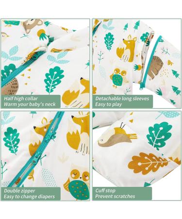 Baby Girl 3.5 Tog Cotton Swaddle Sleeping Bag - Brown Bear Design | 12-24 Months - Buy Online on GoSupps.com