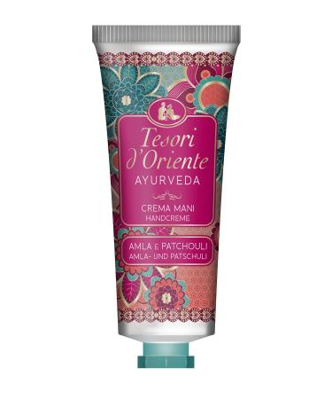 Tesori d'Oriente Hand cream ayurveda 75ml delicate hand cream with amla fruit extract sesame oil aloe vera and calendula wellness ritual for body and senses