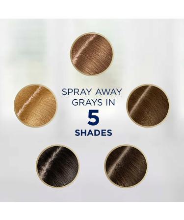 Clairol Root Touch-Up Temporary Spray Dark Brown Hair Color 2 Count - Packaging May Vary - Buy Online on GoSupps.com
