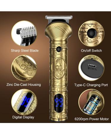 Professional 6-in-1 Beard Trimmer Kit for Men - Cordless Multi Groomer & Grooming Essentials | Perfect Gift for Him - Buy Online on GoSupps.com