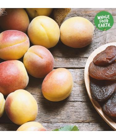 Wholefood Earth Abricots Biologiques D noyaut s 1 kg - Fruits S ch s Certifi s Bio - Buy Online on GoSupps.com