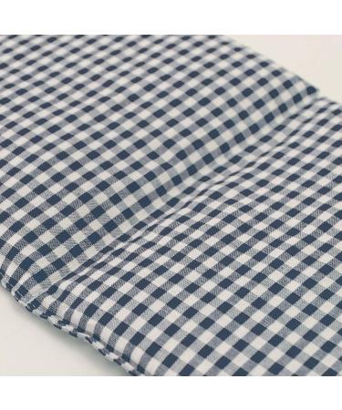Organic 4-Chamber Spelt Pillow 20x60cm - Eco-Friendly Blue-White Heat Cushion with Organic Filling & Fabric - Buy Online on GoSupps.com