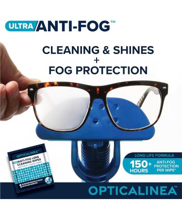 Ultra Anti-Fog Lens Cleaning Wipes - Pre-Moistened for Eyeglasses Sunglasses Screens & More | 200 Count (2 PACK) - Best International Shipping - Buy Online on GoSupps.com