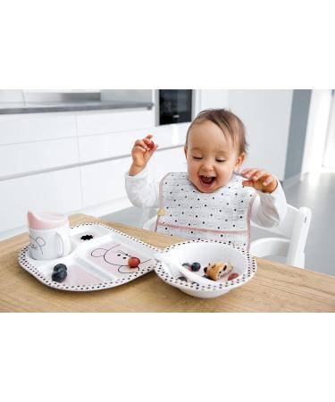 Buy L SSIG Little Chums Pink Mouse Non-Slip Melamine Children's Bowl | International Shipping Available - Buy Online on GoSupps.com
