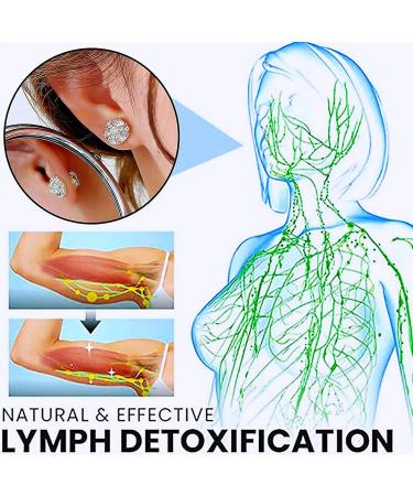 4 Pairs Magnetic Earrings Earrings for Weight Loss Dorina Ear Acupressure Magnetherapy Detox Earrings Dorina Earrings Non-Puncture Acupressure Earrings - Buy Online on GoSupps.com