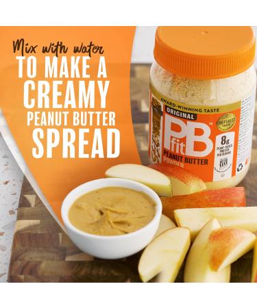 PBfit Peanut Butter Powder - High Protein Gluten Free Nut Butter Spread - 225g - Buy Online on GoSupps.com