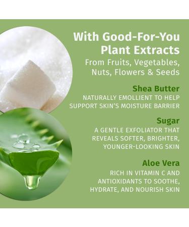 Hempz Mini Sugar Body Scrub - Sweet Pineapple & Honey Melon 2 oz | Travel Size Exfoliator for Smooth Skin - Shop Now - Buy Online on GoSupps.com