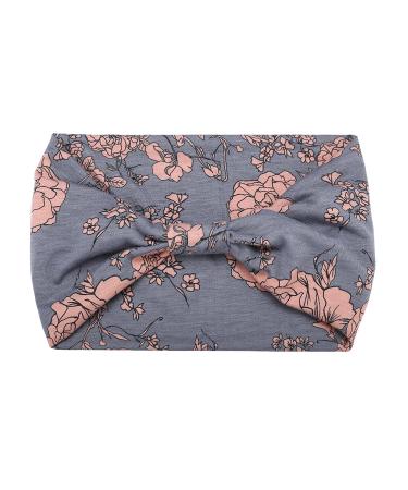 6 PCS Wide Boho Headbands Set 2 for Women - Non Slip Sweat Fashion Headwraps for Workout, Sports, Yoga - Elastic Bandana Hair Bands, Large Headwear fit All Sizes - Buy Online on GoSupps.com