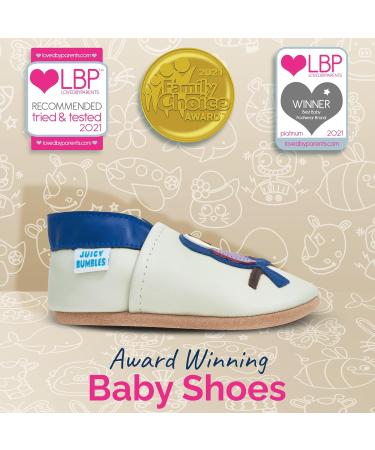 Toddler Leather Baby Shoes with Soft Sole for 2-3 Years - Toucan Design for Boys and Girls - Buy Online on GoSupps.com