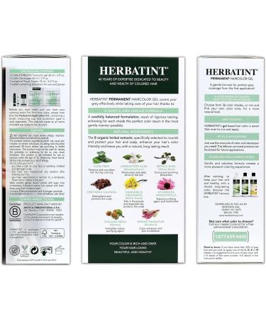 Herbatint 4C Ash Chestnut Hair Dye - Natural and Ammonia-Free - Buy Online on GoSupps.com