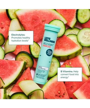 Love Wellness Hello Burn Energize | Electrolytes to Supports Healthy Metabolism | Sustained and Efficient Energy Source with B Vitamins | 12 Tablet - Buy Online on GoSupps.com