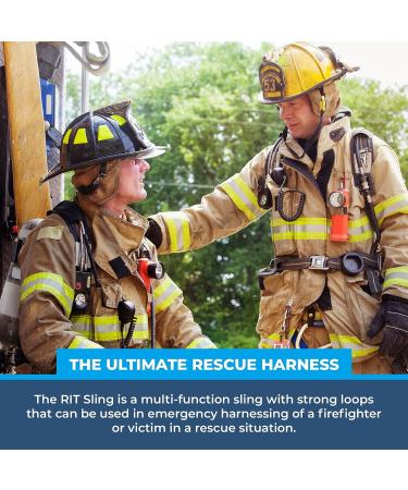 Rock-N-Rescue RIT Nylon Sling Harness with Pouch - Buy Online on GoSupps.com