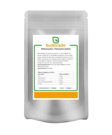 Buy 2 kg PREMIUM Xylitol from Finland | Sugar Substitute Birch Sugar | Finnish Xivia - Buy Online on GoSupps.com