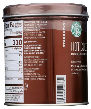 Starbucks Double Chocolate Hot Cocoa Mix - 7 Ounce (1 Pack) - Buy Online on GoSupps.com