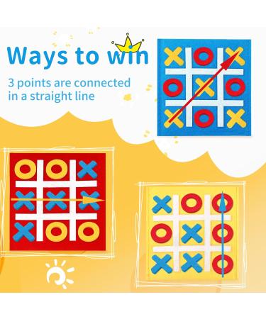 Tic Tac Toe Game for Kids Mini Board Game Toys Birthday Party Favors for Kids Goodie Bags End of Year Classroom Gifts for Students (Bulk Pack of 30) - Buy Online on GoSupps.com