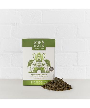 Joe's Tea Organic Queen of Green - 100g Loose Tea - Buy Online on GoSupps.com