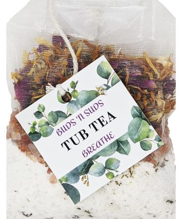 Natural & Organic Tub Tea with Bath Salts - Handmade Herbal Soak for Relaxation & Muscle Relief | Self Soothing Bath Treatment | Great Gift Idea! (Pack of 2) - Buy Online on GoSupps.com