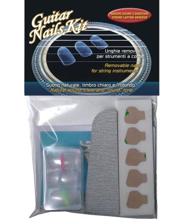 Guitar Nails REFILL Hard (1) Large - Removable Guitar Nails with Double-Sided Adhesive Tape for Seamless Performance - Buy Online on GoSupps.com