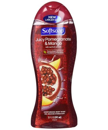 Softsoap Ssbw 20 F Oz/591ml Cs Sp Pomegrante & Mango  20 Fl Oz (Pack of 1)