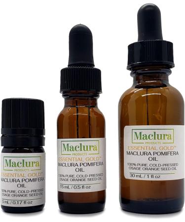 Buy 100% Pure Maclura Pomifera Essential Gold Oil | Cold Pressed Osage Orange Seed Oil | 15 ml - International Shipping Available - Buy Online on GoSupps.com