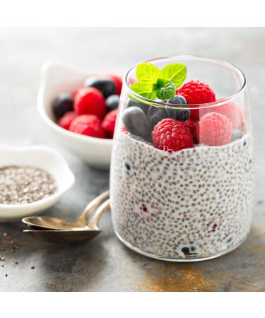 Yupik Raw Black Chia Seeds 300 g Gluten-Free Kosher Natural Plant-Based Seeds Superfood Source of Omega-3 and Magnesium Rich in Fiber Gels Easily - Buy Online on GoSupps.com