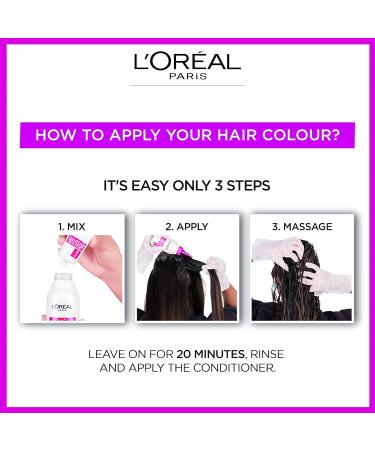 L'Or al Paris Casting Cr me Gloss Ammonia-Free Hair Dye 415 Iced Brown - Glossy Finish, Honey-Infused Conditioner - 1 Pack - Buy Online on GoSupps.com