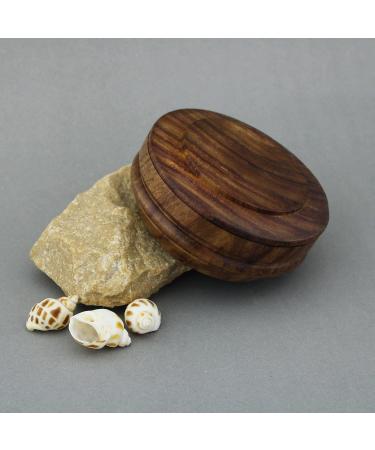 Premium Wooden Shaving Bowl with Lid | Complete Shaving Brush & Cream Set | Enhance Your Grooming Experience - Buy Online on GoSupps.com