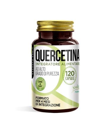Noebis Pharma Quercetin 120 capsules - 200 mg per capsule - High purity - 4-month supply