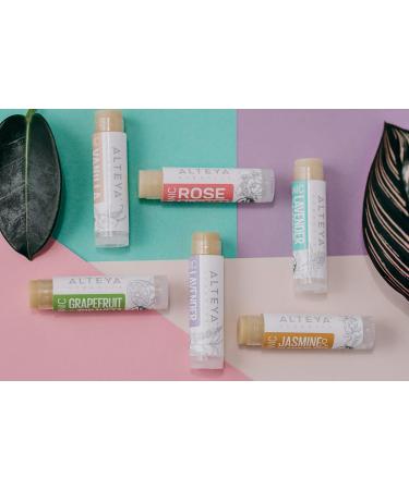 Alteya Bio Lavender Lip Balm 4.5g | USDA Organic Certified | Restorative Essential Lavender Oil Lip Care - Buy Online on GoSupps.com