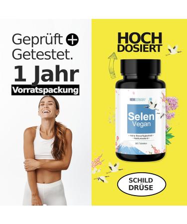 MBMGermany Selen Complex High Dose 200 g - Premium Selenium for Underactive Thyroid | Lab Tested in Germany - Buy Online on GoSupps.com