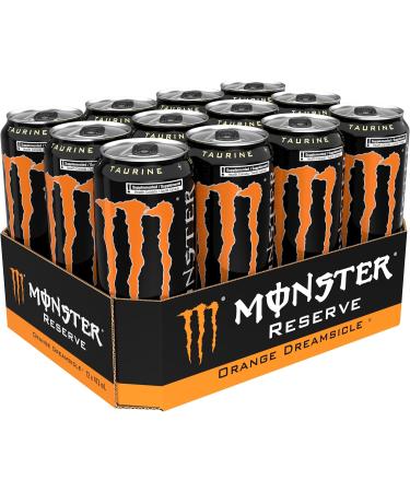 MONSTER ENERGY Reserve Orange Dreamsicle 473mL Cans Pack of 12 - Buy Online on GoSupps.com