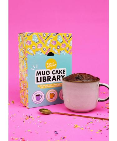 Mug Cake Library pack of 6 3 different falvours easy to make cake microwave pudding cake mixes for baking suitable for kids baking 3 flavours - Buy Online on GoSupps.com