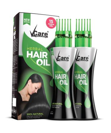 Buy New Improved Herbal Hair Oil with Wonder Cap (100 ml) - Enhance Hair Growth & Shine | International Shipping Available - Buy Online on GoSupps.com