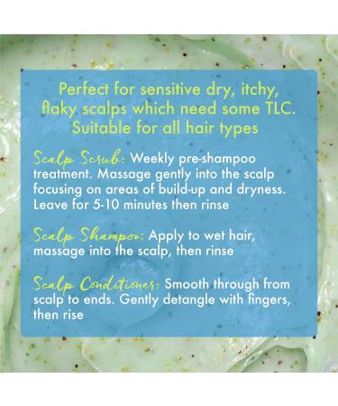 Scalp Restore Starter Kit 3 x 50ml Scalp Restore Travel Shampoo Conditioner and Exfoliating Scalp Scrub - Buy Online on GoSupps.com