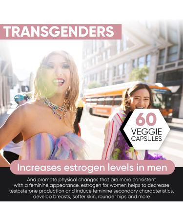 Breast Enhancement Pills and Estrogen Supplement for Women and Men  Breast Enlargement Pills for Women and Transgender - 60 Breast Growth Pills with Pueraria Mirifica - Bigger Breast  Bigger Boobs - Buy Online on GoSupps.com