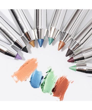 YES.EYE DO Gel Eyeliner Waterproof Smudgeproof Retractable Eyeliner Gel with built-in sharpener Colored Glitter Eyeliner Highly Pigmented and Creamy (Apricot) - Buy Online on GoSupps.com