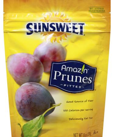 Sunsweet Amazin' Pitted Dried Prunes, 8 oz 8 Ounce (Pack of 1)