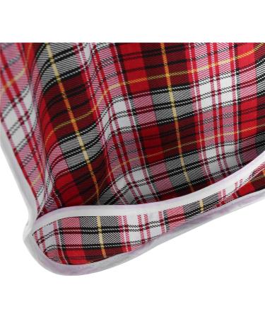 Adult Bib 3colors Adult Bib Washable Reusable Waterproof Dinning Aid Clothes Protector Clothing Protector with Optional Crumb Catcher and Vinyl Backing 17.7 * 29.5inch(Blue) - Buy Online on GoSupps.com