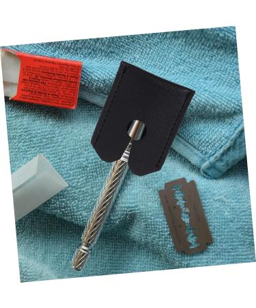 Dressoos 2-Pack Fall Razor Travel Bag | Art Leather Razor Case for Hairdressing Shavers & Manual Storage - Buy Online on GoSupps.com